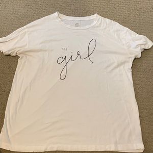 Oversized graphic tee